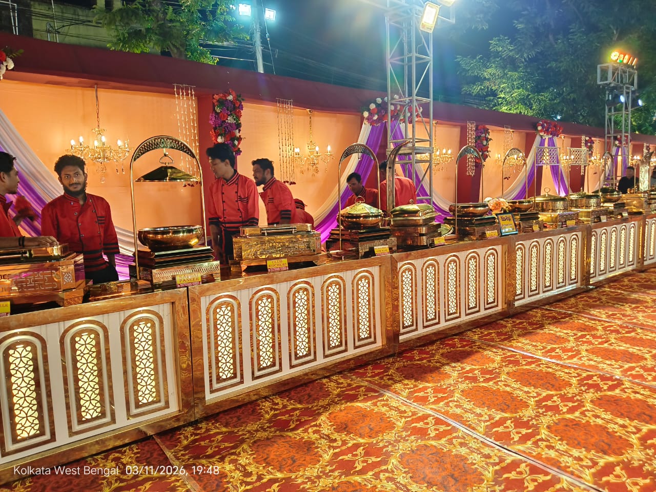 Catering Setup